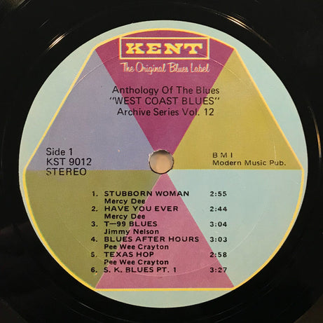 Various : West Coast Blues (LP, Comp, Gat)
