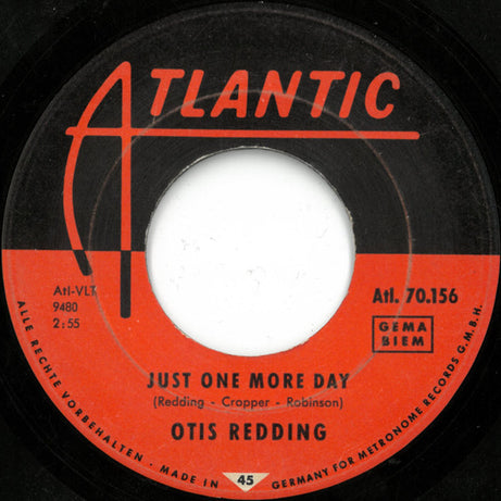 Otis Redding : My Girl / Just One More Day (7", Single)