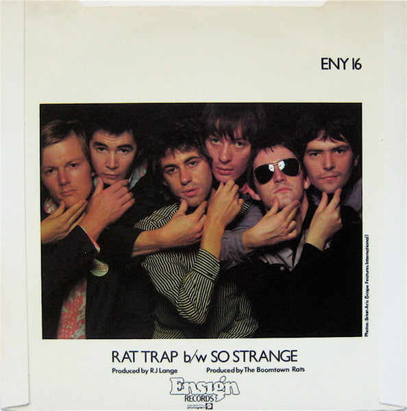 The Boomtown Rats : Rat Trap (7", Single)