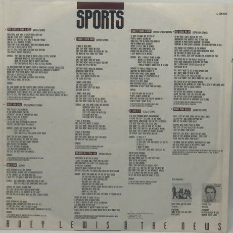 Huey Lewis And The News* : Sports (LP, Album)