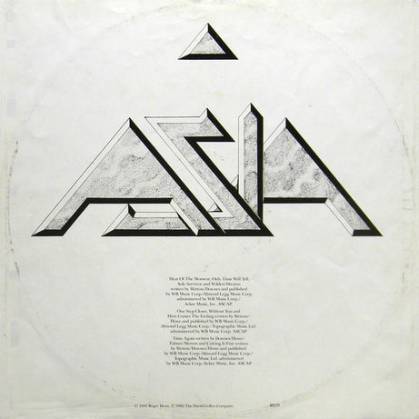 Asia (2) : Asia (LP, Album)