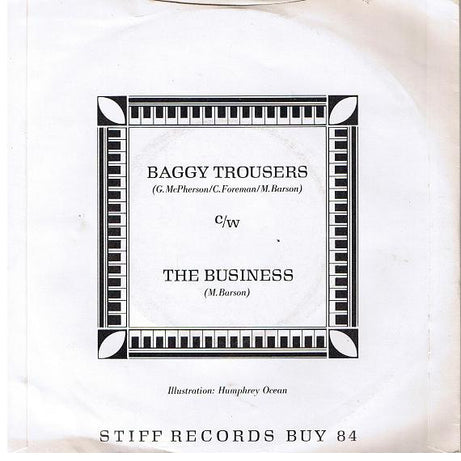 Madness : Baggy Trousers (7", Single, Gre)