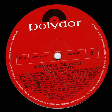 Various : Wizards Of The Water (LP, Comp)