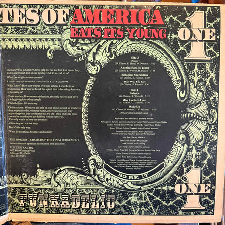 Funkadelic : America Eats Its Young (2xLP, Album, RE, Pit)
