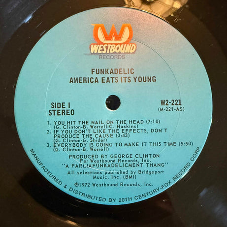 Funkadelic : America Eats Its Young (2xLP, Album, RE, Pit)