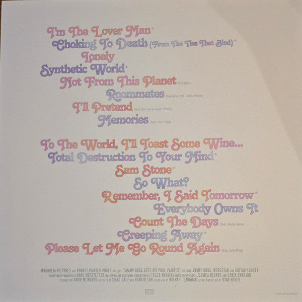 Swamp Dogg : Swamp Dogg Gets His Pool Painted  (LP, RSD, Ltd, Pin)