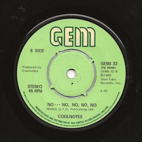 The Cool Notes : Sugar, Sugar (7", Single)