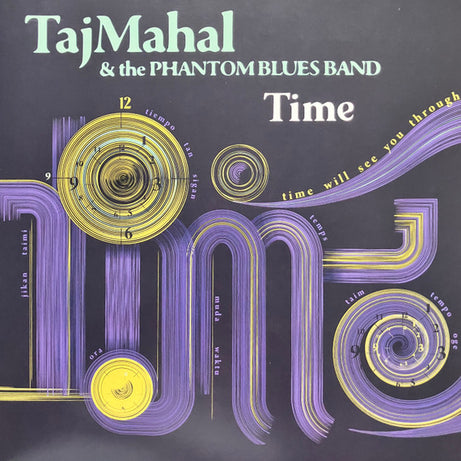 Taj Mahal & The Phantom Blues Band : Time (LP, Album)
