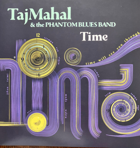 Taj Mahal & The Phantom Blues Band : Time (LP, Album)