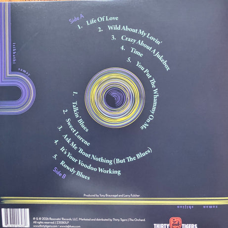 Taj Mahal & The Phantom Blues Band : Time (LP, Album)