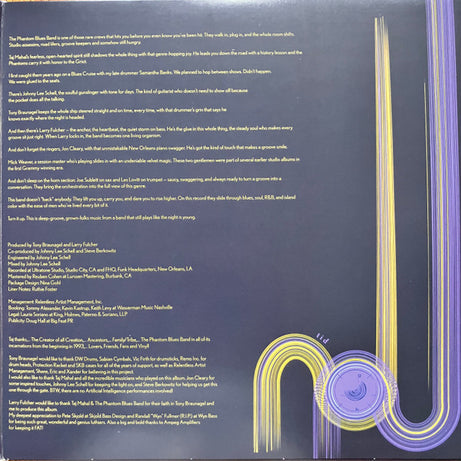 Taj Mahal & The Phantom Blues Band : Time (LP, Album)
