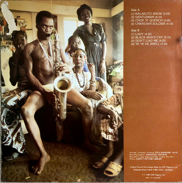 Fela Ransome-Kuti* & The Africa 70* : Greatest Hits (LP, Comp)