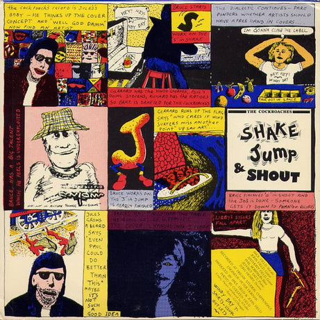 The Cockroaches : Shake, Jump & Shout (7", EP)