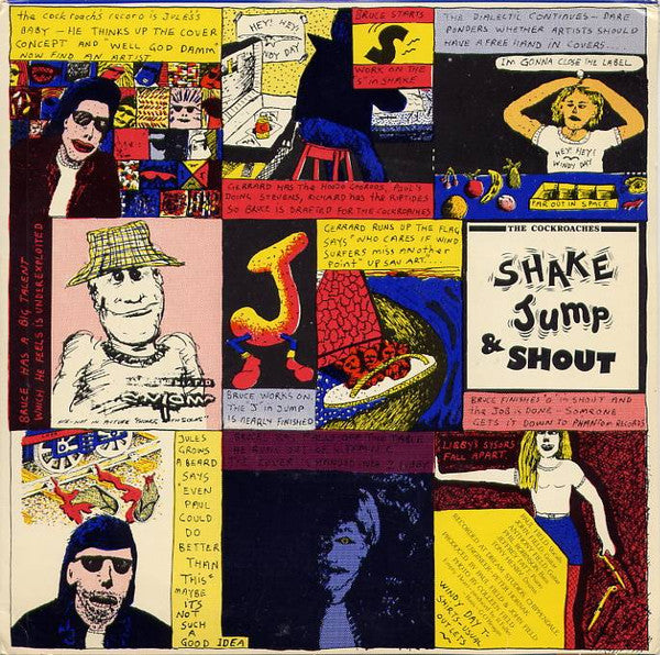The Cockroaches : Shake, Jump & Shout (7", EP)