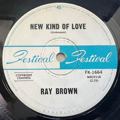 Ray Brown (4) : The Same Old Song (7", Single)