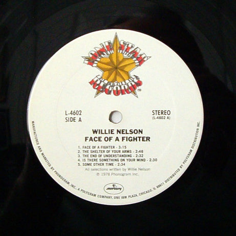 Willie Nelson : Face Of A Fighter (LP, Album, Ter)