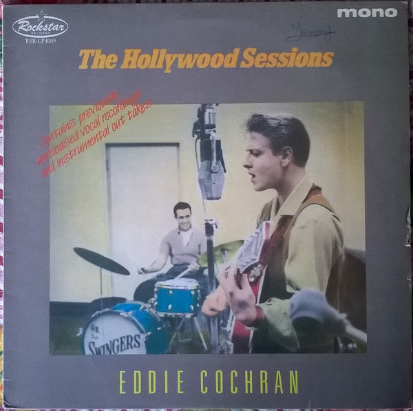 Eddie Cochran : The Hollywood Sessions (LP, Comp, Mono)
