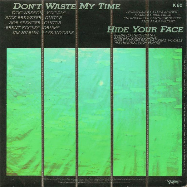 The Angels : Don't Waste My Time (7", Single)