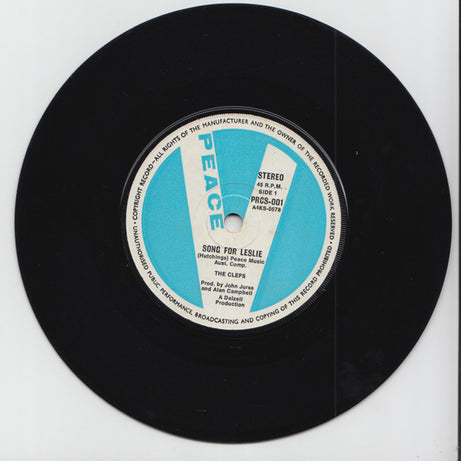 The Clefs (3) : Song For Leslie (7")