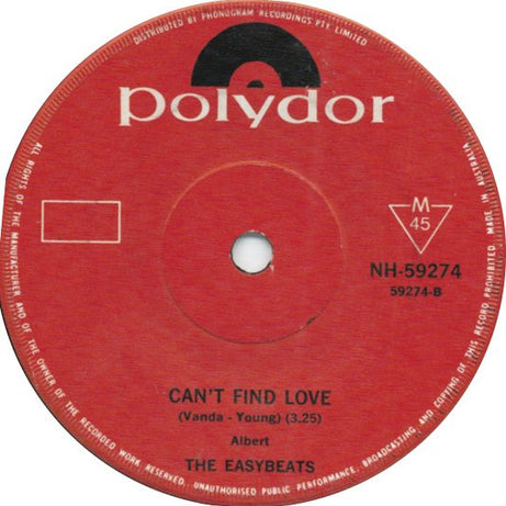 The Easybeats : St. Louis  (7", Single)