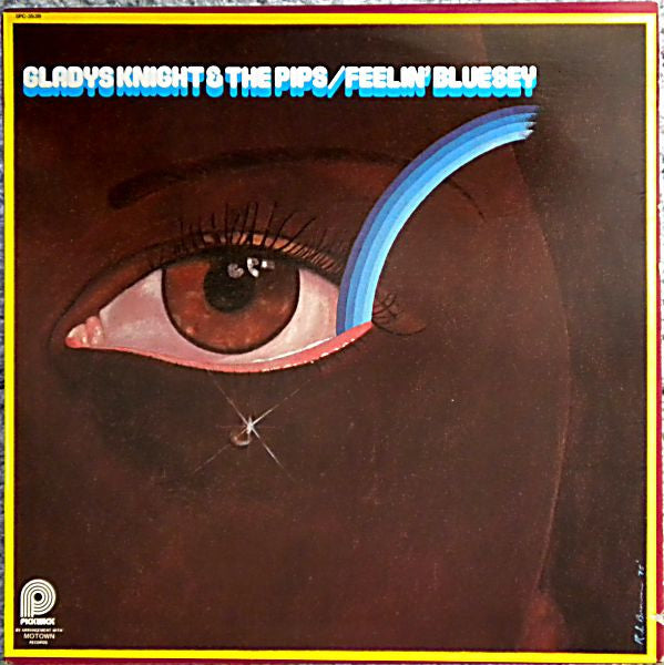 Gladys Knight & The Pips* : Feelin' Bluesy (LP, Album, RE)