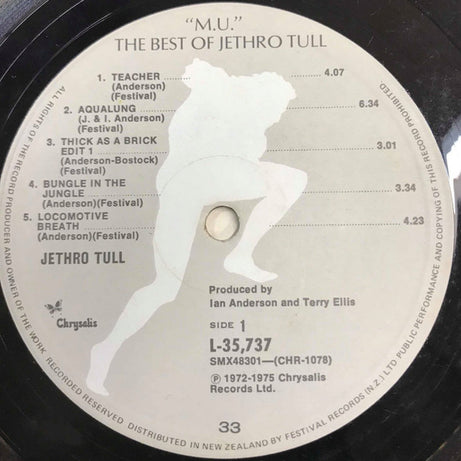 Jethro Tull : M.U. - The Best Of Jethro Tull (LP, Comp)