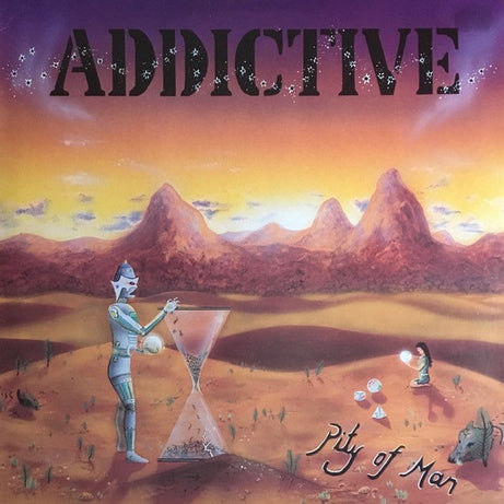 Addictive (3) : Pity Of Man (LP, Album, Whi)
