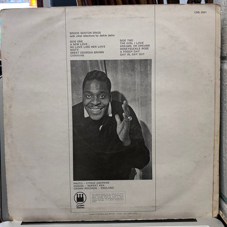 Brook Benton / Jackie Jocko : Brook Benton Sings (LP, RE)