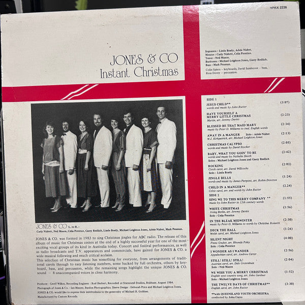 Jones & Co. (2) : Eucalypts & Evergreens (LP, Album)