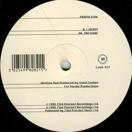 Propulsion : Liberty / Pressure (12")
