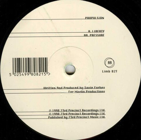 Propulsion : Liberty / Pressure (12")