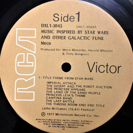 Meco* : Music Inspired By Star Wars And Other Galactic Funk (LP, Album)