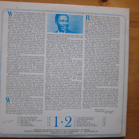 B.B. King : B. B. King, 1949 - 1950 (LP, Comp, Gat)