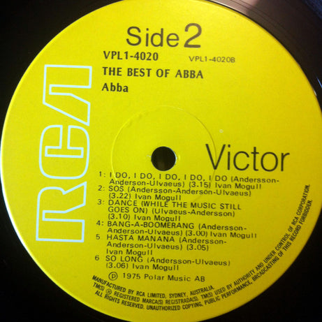 ABBA : The Best Of ABBA (LP, Comp)
