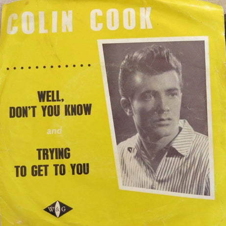 Colin Cook : Well, Don't You Know (7", Single)