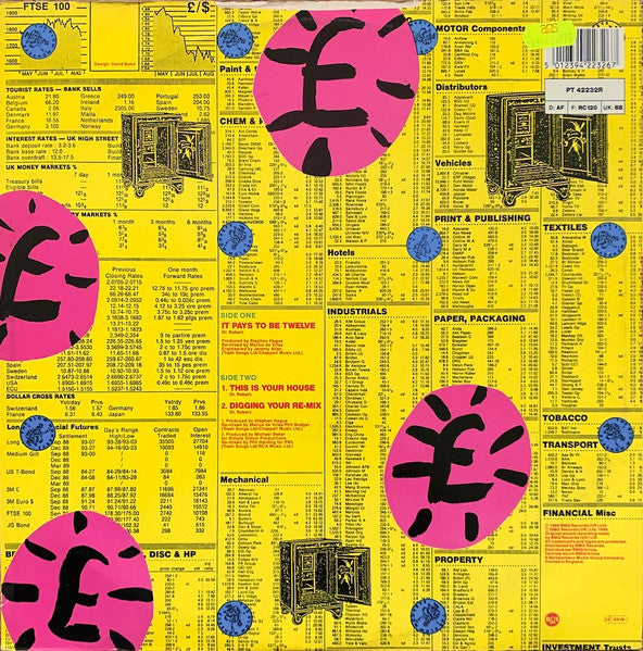 The Blow Monkeys : It Pays To Be Twelve (12", Single)