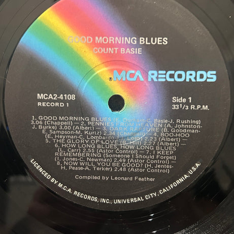 Count Basie Orchestra Featuring Jimmy Rushing, Helen Humes : Good Morning Blues (2xLP, Comp)