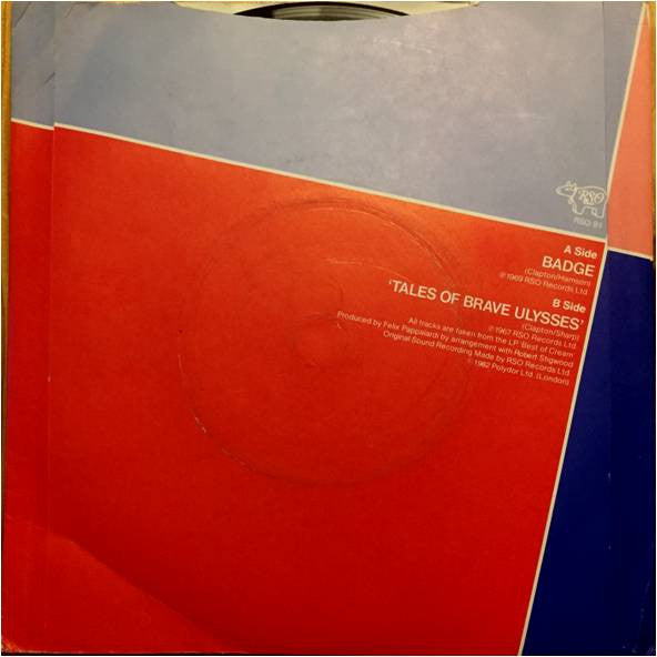 Cream (2) : Badge (7", Single)