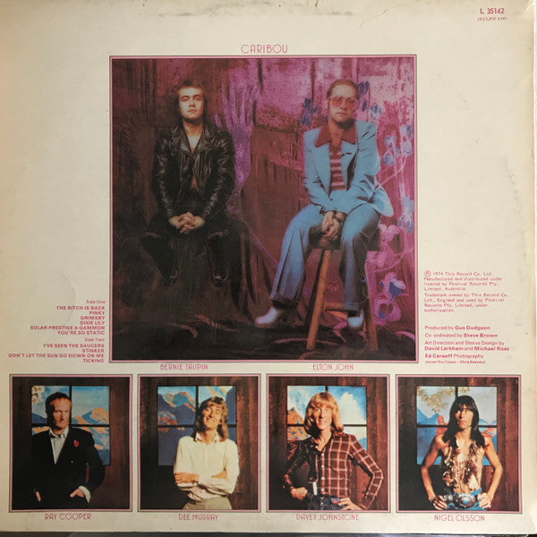 Elton John : Caribou (LP, Album)