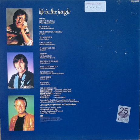 The Shadows : Life In The Jungle (LP, Album)