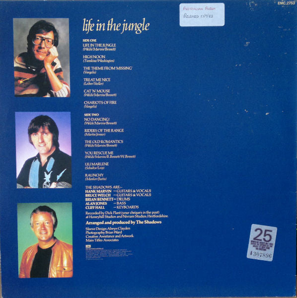 The Shadows : Life In The Jungle (LP, Album)