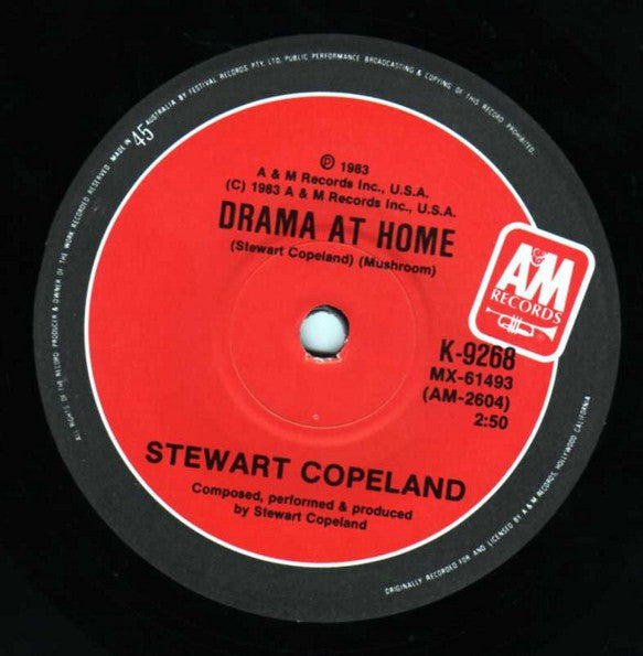 Stewart Copeland & Stan Ridgway : Don't Box Me In (7", Single)