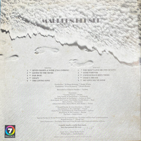 Maureen Elkner : Lovetracks (LP, Album)