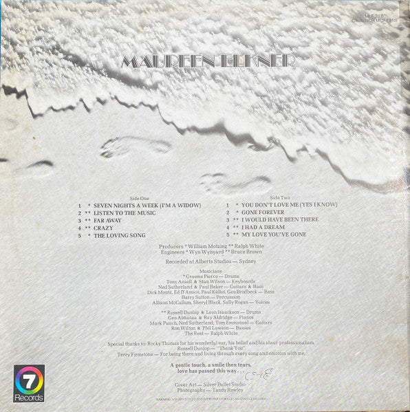 Maureen Elkner : Lovetracks (LP, Album)