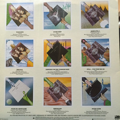 Emerson, Lake & Palmer : The Best Of Emerson Lake & Palmer (LP, Comp)