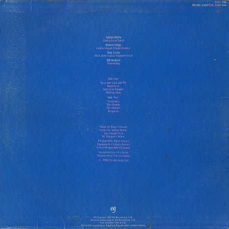 King Crimson : Beat (LP, Album)