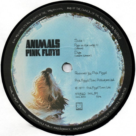 Pink Floyd : Animals (LP, Album, Gat)