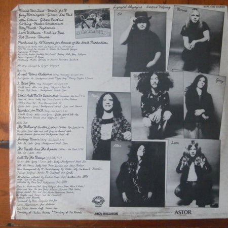 Lynyrd Skynyrd : Second Helping (LP, Album)