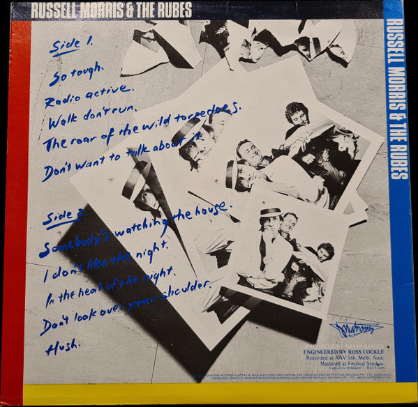 Russell Morris & The Rubes* : Almost Frantic (LP, Album)