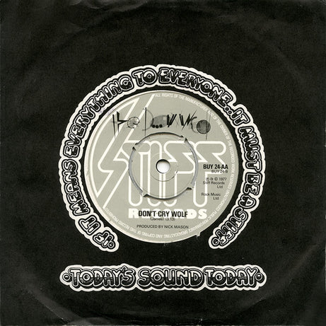 The Damned : One Way Love / Don't Cry Wolf (7", Single)